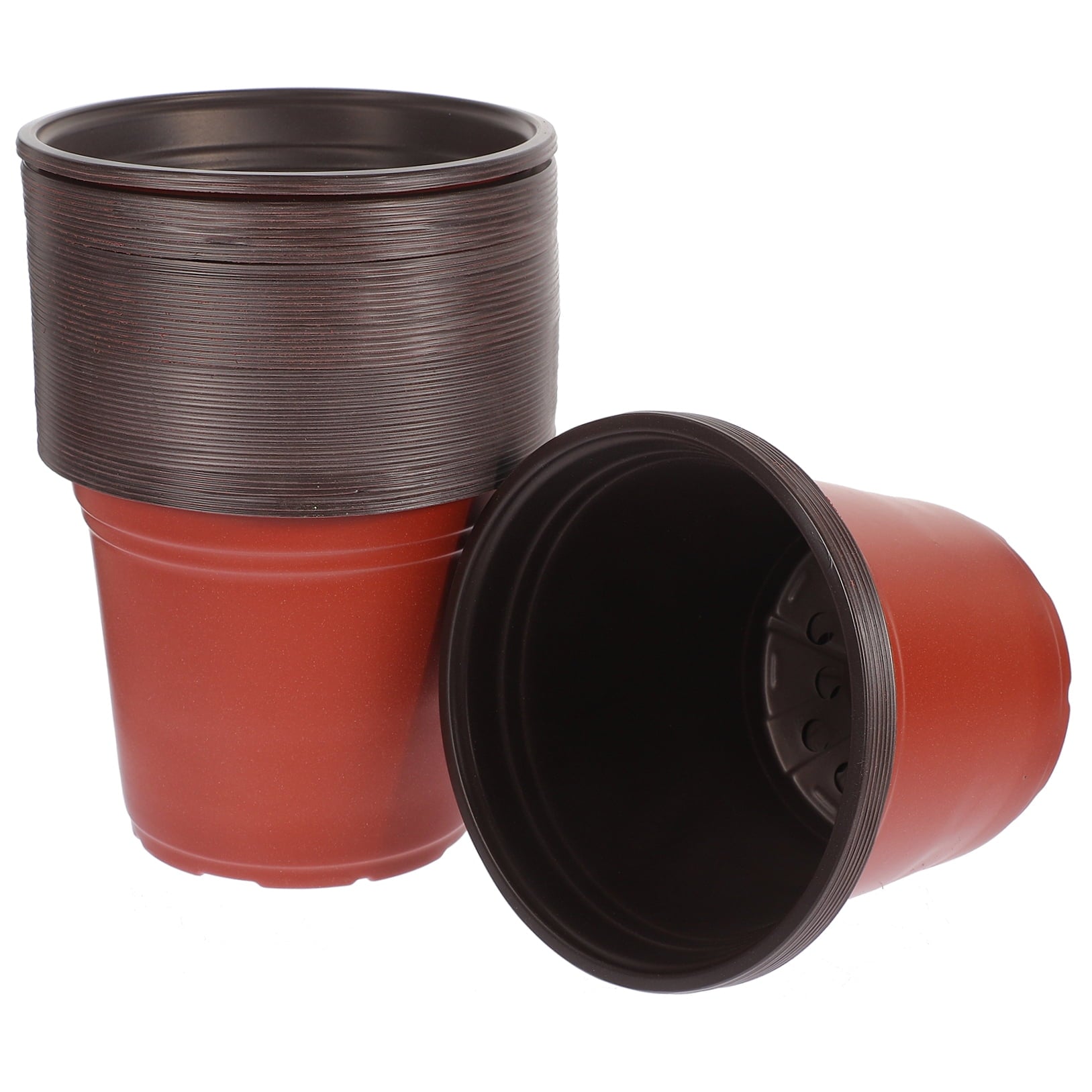 Worgeous 50 Pcs Large Plastic Planter Pots for and Plants, Garden Starter Containers V1189-WXFWAL-20260326-02122