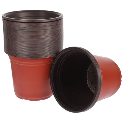 Worgeous 50 Pcs Large Plastic Planter Pots for and Plants, Garden Starter Containers V1189-WXFWAL-20260326-02122