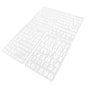 Worgeous 8 Pcs Painting Template Large Number Stencil Printable Cursive Stencils White V1189-WXFWAL-20260326-02123