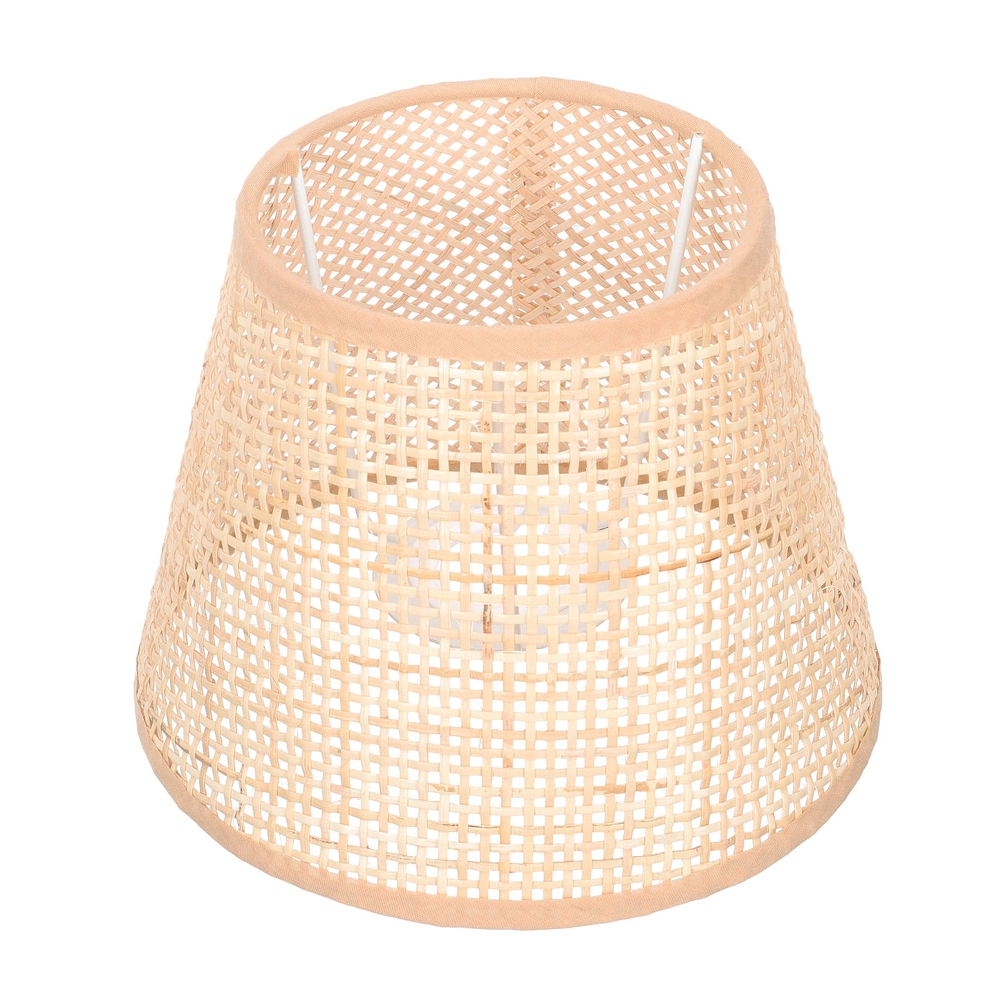 SKISUNO Khaki Rattan Floor Lamp Shade Replacement 6.7x6.7in for Study Room, 1 Piece and Stylish V1189-WXFWAL-20260326-02125