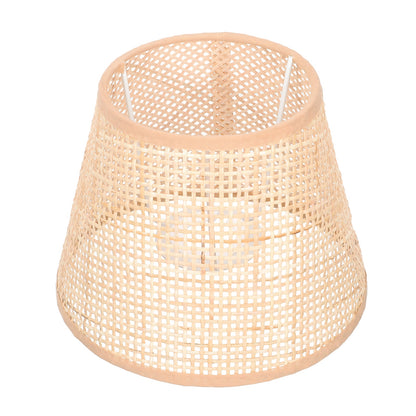 SKISUNO Khaki Rattan Floor Lamp Shade Replacement 6.7x6.7in for Study Room, 1 Piece and Stylish V1189-WXFWAL-20260326-02125