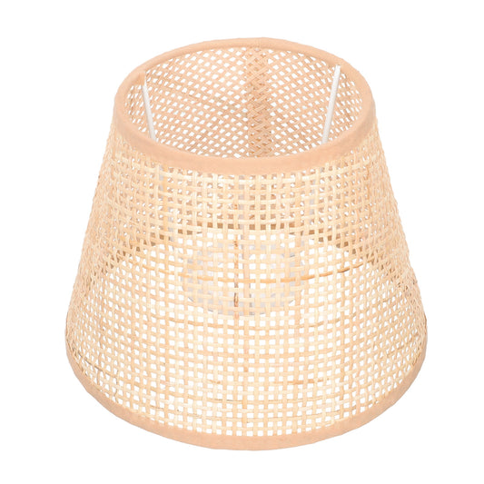 SKISUNO Khaki Rattan Floor Lamp Shade Replacement 6.7x6.7in for Study Room, 1 Piece and Stylish V1189-WXFWAL-20260326-02125