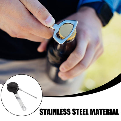 HOOWIFFY Stainless Steel Manual Bottle Opener Kitchen Tool Set Easy to Use Bar Accessories V1189-WXFWAL-20260326-02131