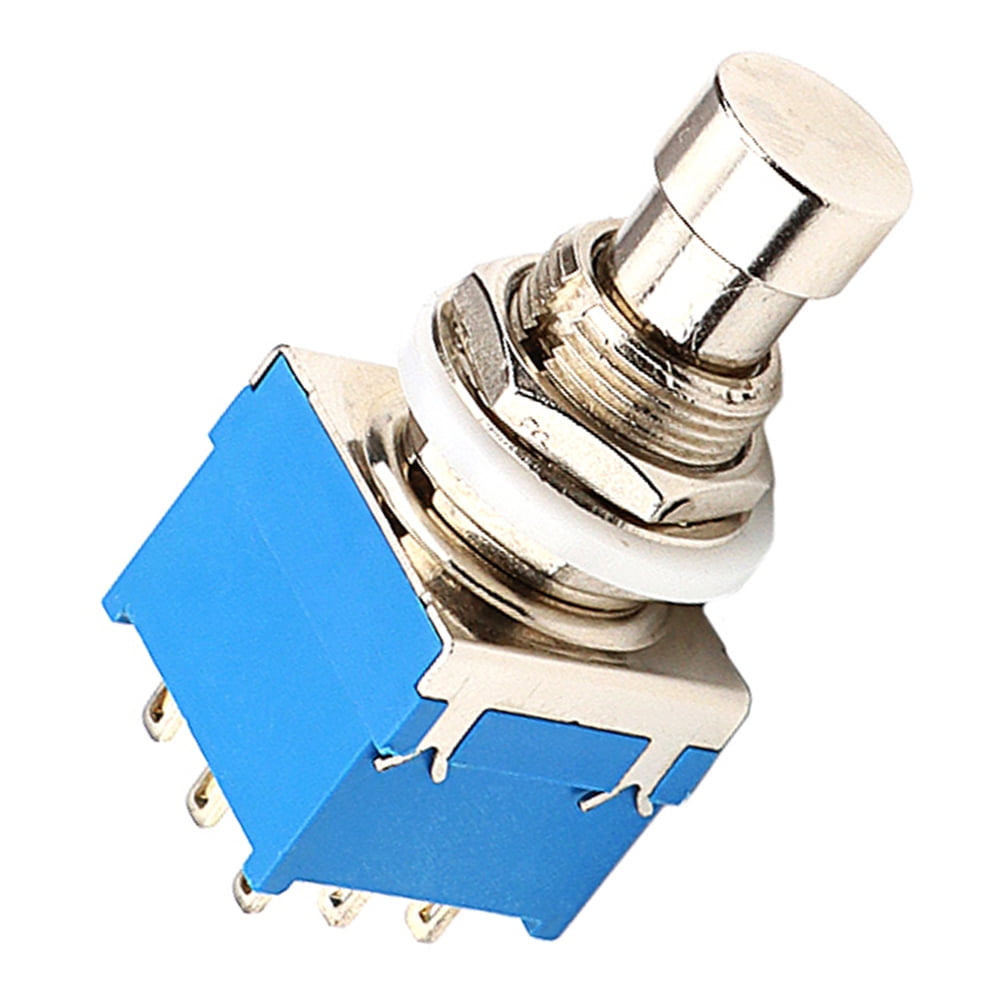 HOOWIFFY Hoowiffy Metal Blue Guitar Footswitch 9 Pin Latching for Reliable Use V1189-WXFWAL-20260326-02133