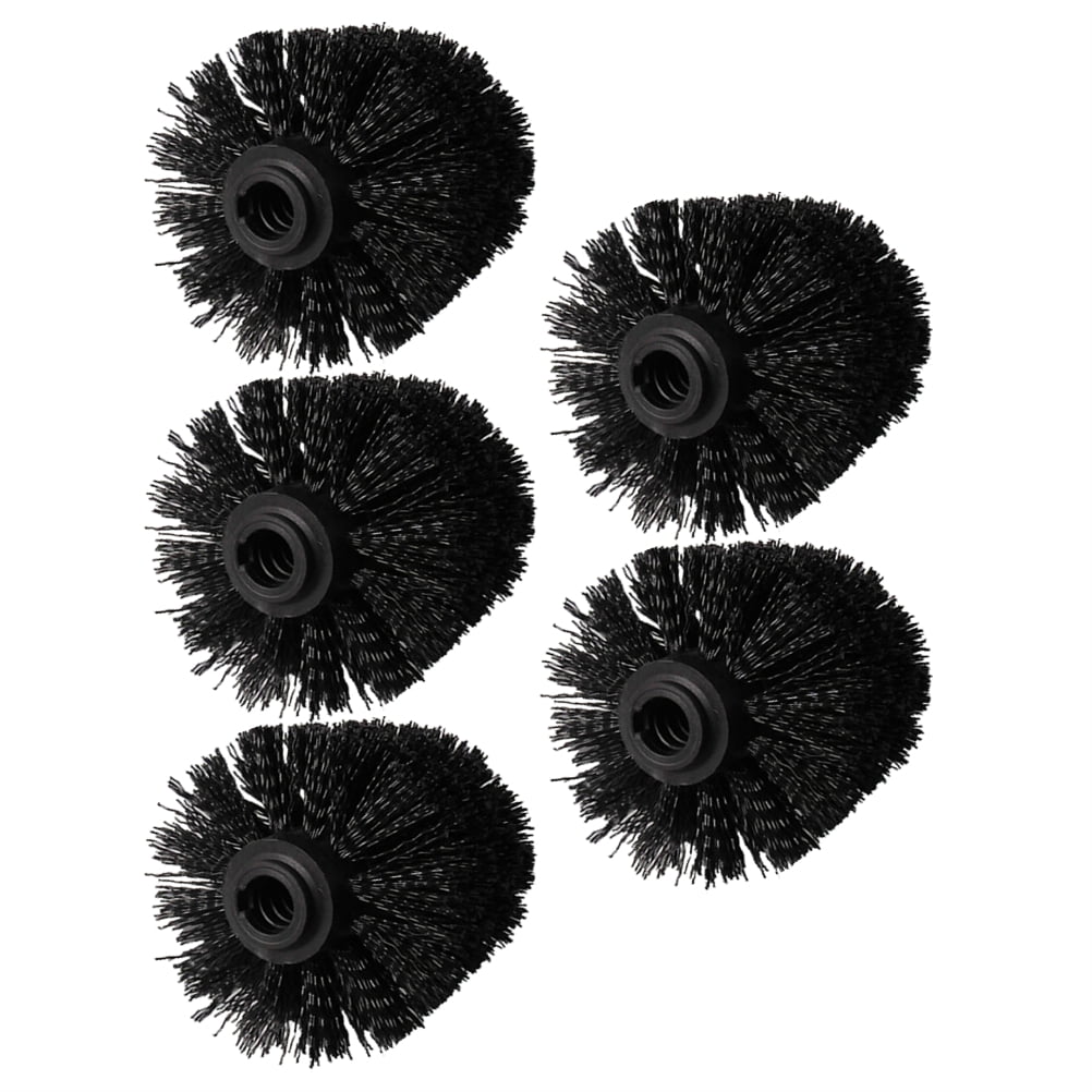 5 Pcs Brush Head Toilet Eco Refills Scrubber Heads Brushes Bowl Black V1189-WXFWAL-20260326-02136