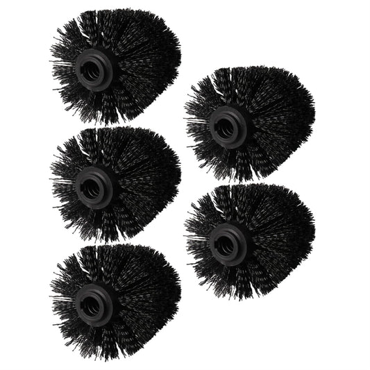 5 Pcs Brush Head Toilet Eco Refills Scrubber Heads Brushes Bowl Black V1189-WXFWAL-20260326-02136