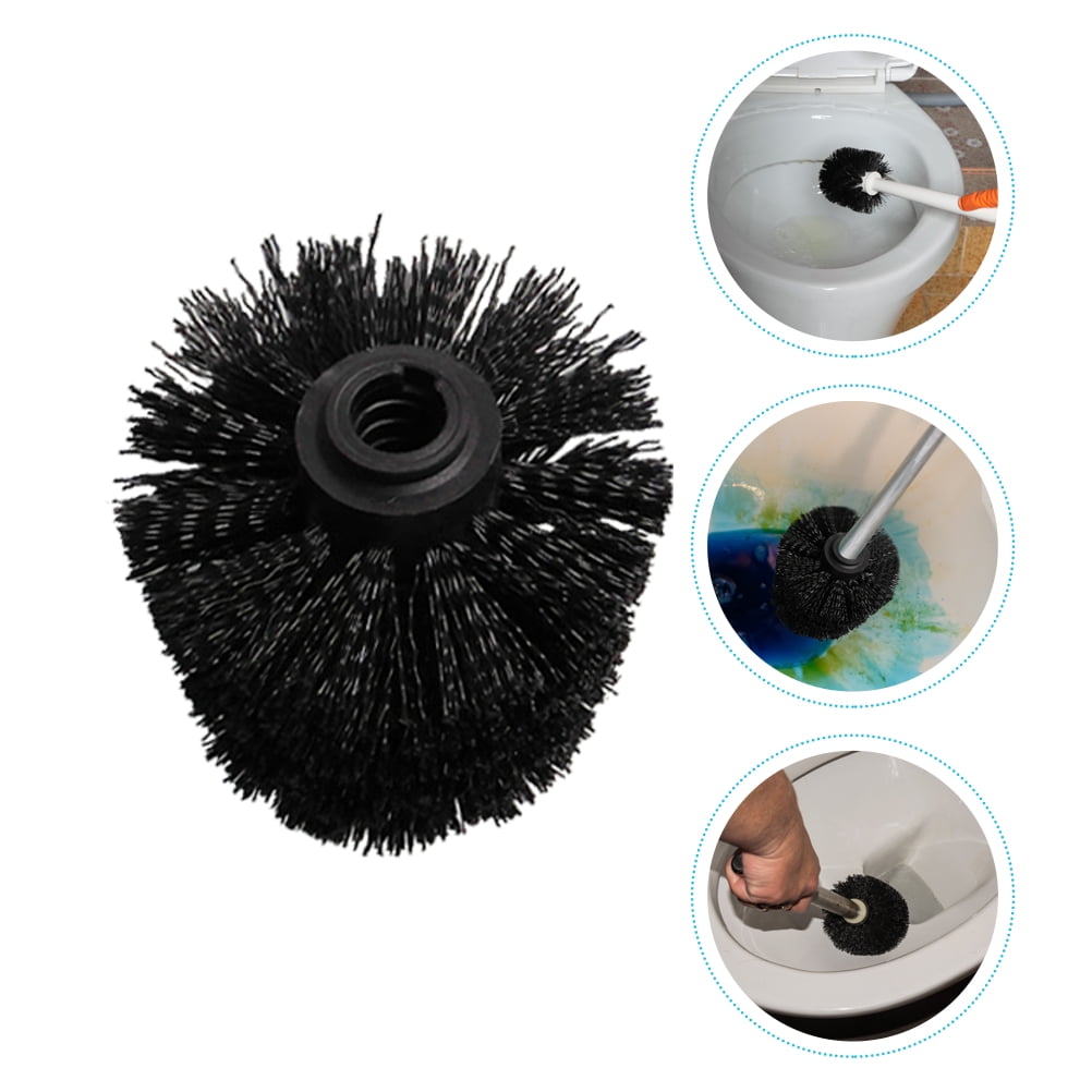 5 Pcs Brush Head Toilet Eco Refills Scrubber Heads Brushes Bowl Black V1189-WXFWAL-20260326-02136