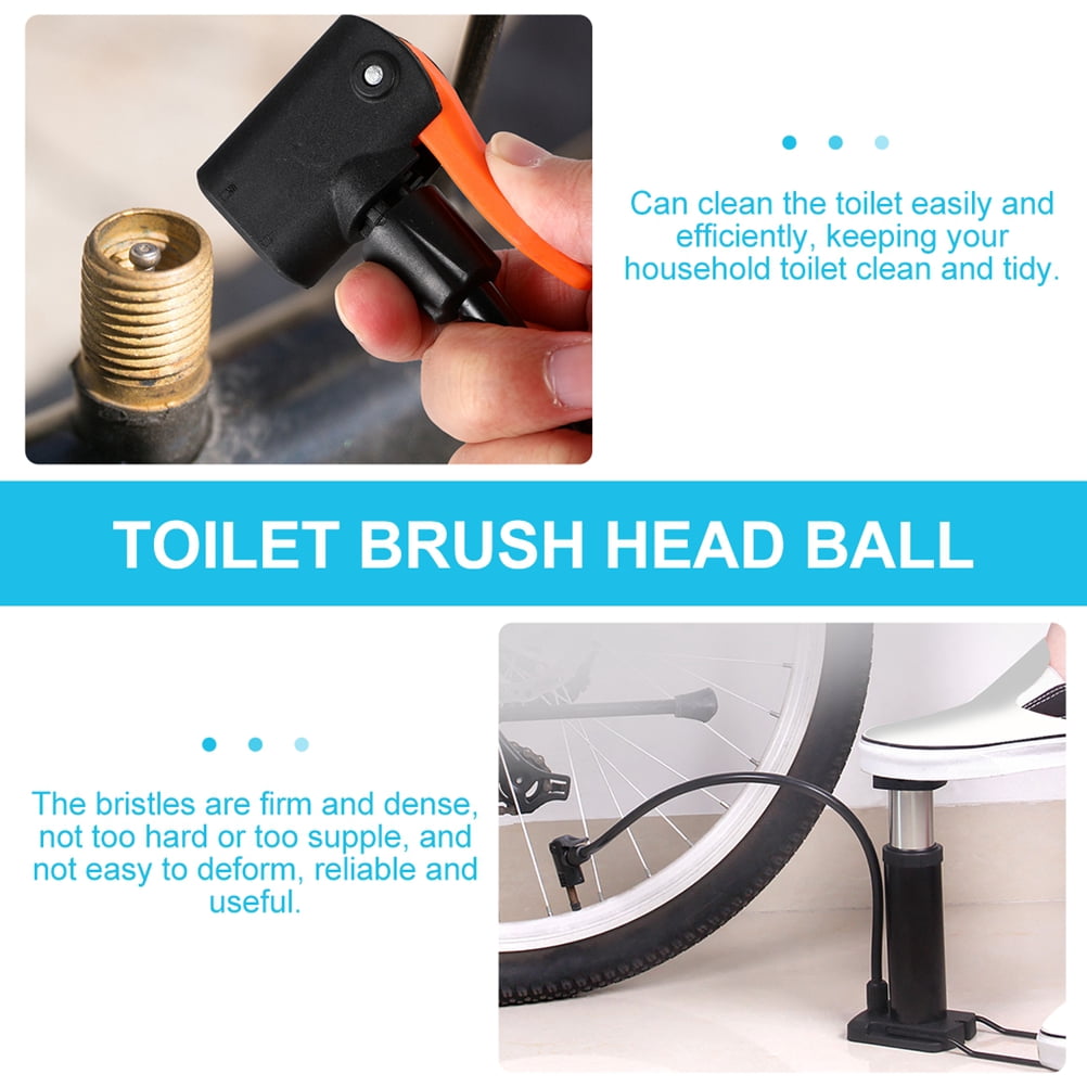 5 Pcs Brush Head Toilet Eco Refills Scrubber Heads Brushes Bowl Black V1189-WXFWAL-20260326-02136