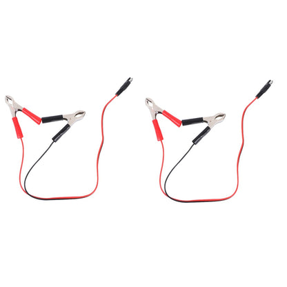 SKISUNO SAE to Alligator Clips Adapter PVC 2Pack for Car Battery and Power Supply V1189-WXFWAL-20260326-02137