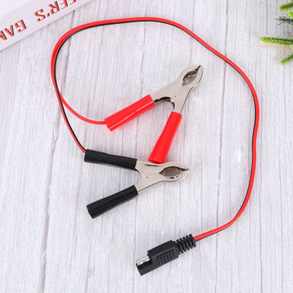 SKISUNO SAE to Alligator Clips Adapter PVC 2Pack for Car Battery and Power Supply V1189-WXFWAL-20260326-02137