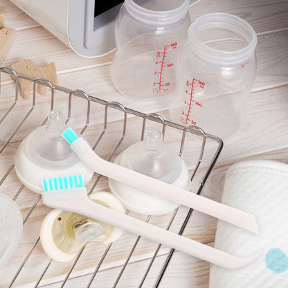 Worgeous 2pcs Portable Baby Bottle Cleaning Brush Set Small Kitchen Tools Bottle Clean V1189-WXFWAL-20260326-02155
