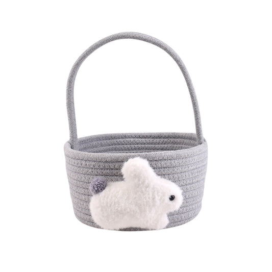 Chmadoxn Adorable Easter Bunny Basket for Kids - Perfect Easter Gift, Cute Easter Bucket Bags with Rabbit V1189-WXFWAL-20260326-02168