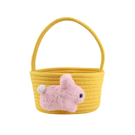 Chmadoxn Adorable Easter Bunny Basket for Kids - Perfect Easter Gift, Cute Easter Bucket Bags with Rabbit V1189-WXFWAL-20260326-02170