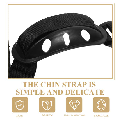 HOOWIFFY Nylon Chin Guard with Plastic Frame, Easy to Use, 2 Pieces for Comfortable V1189-WXFWAL-20260326-02176