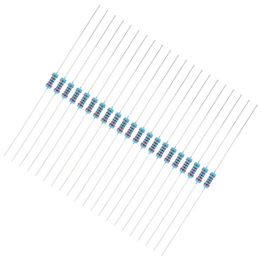 HOOWIFFY Resistors Kit Assorted Metal Film for Circuit Boards Easy Storage 1Set V1189-WXFWAL-20260326-02178