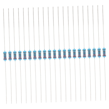 HOOWIFFY Resistors Kit Assorted Metal Film for Circuit Boards Easy Storage 1Set V1189-WXFWAL-20260326-02178