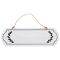 HOOWIFFY Unfinished Wood Plaque Blank White Sign for DIY Writing Decor V1189-WXFWAL-20260326-02180