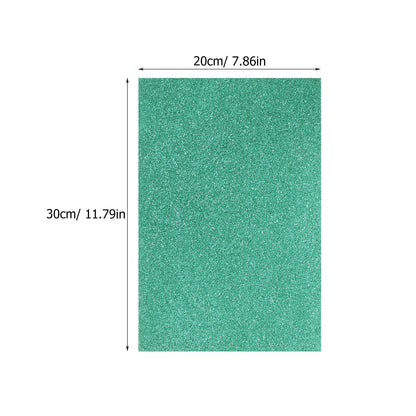 HOOWIFFY A4 Adhesive Glitter Foam Sheet for Handmade Crafts and Party Decor V1189-WXFWAL-20260326-02182