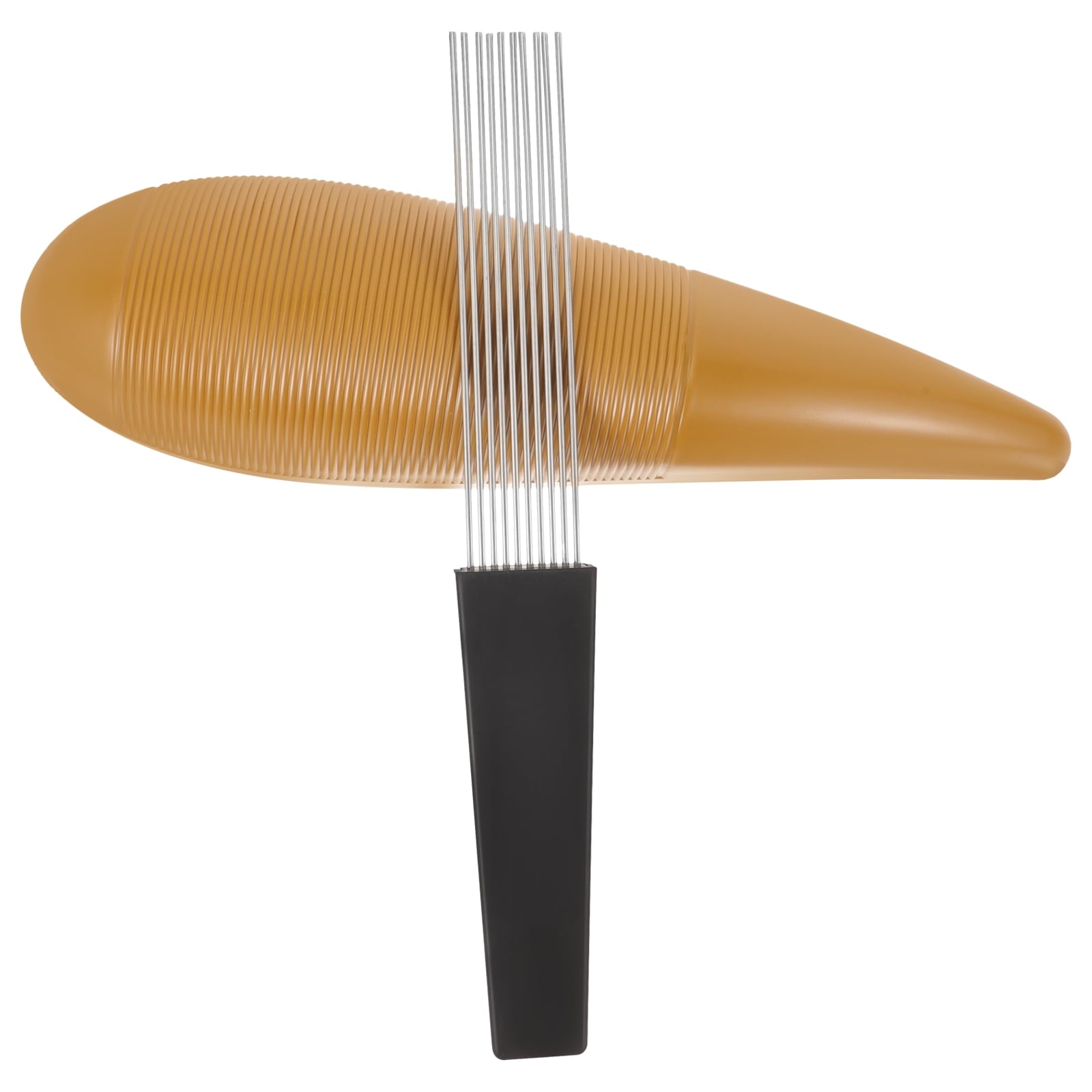 SKISUNO Cylinder Guiro Handheld Percussion Instrument Set for Beginners, Musical Instrument 12.2x3.3x3.3in V1189-WXFWAL-20260326-02207