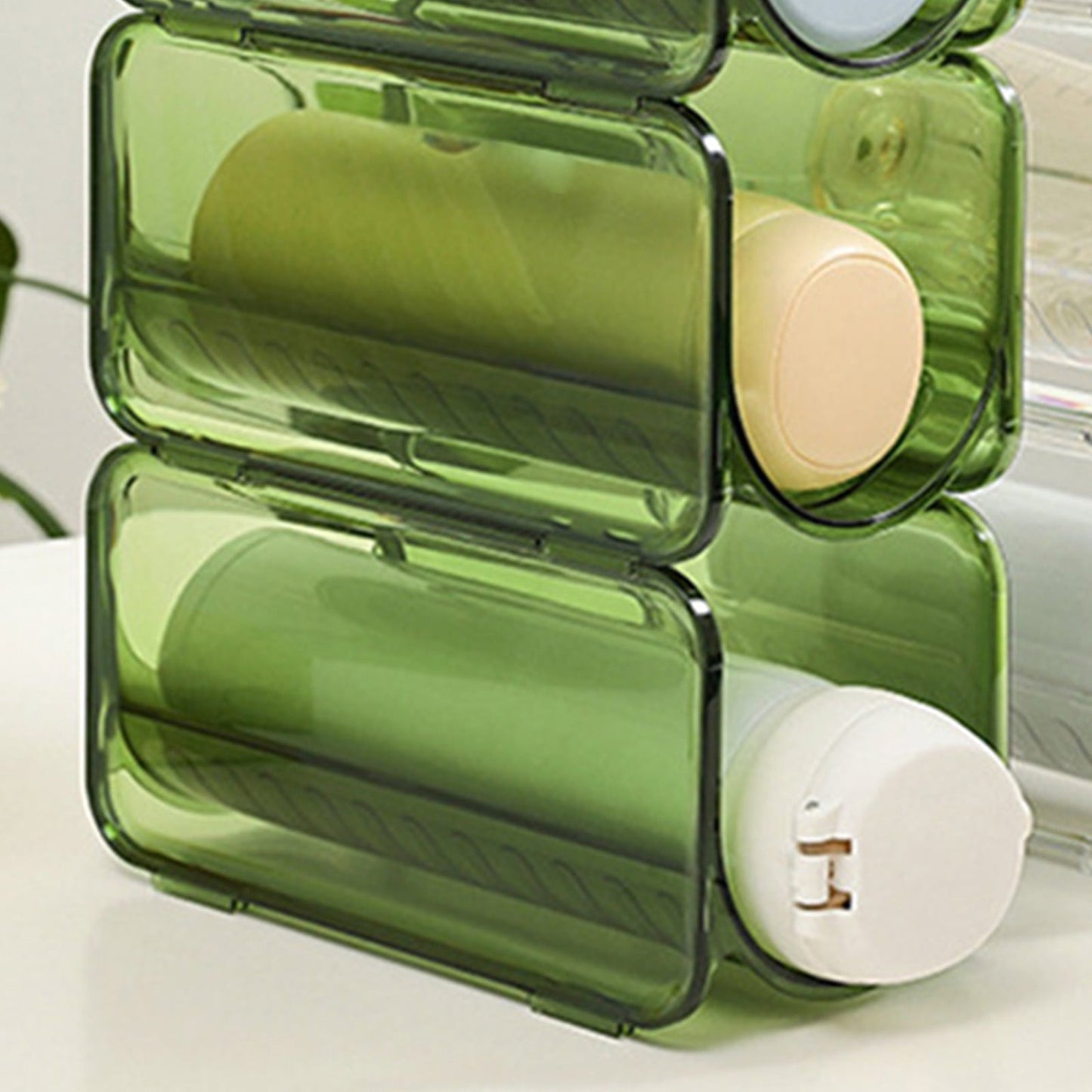 AYktou Wine Rack Water Bottle Organizer Sodas Can Organizer,Stackable Cabinet Organizer Bottle Plastic Water V1189-WXFWAL-20260326-02222