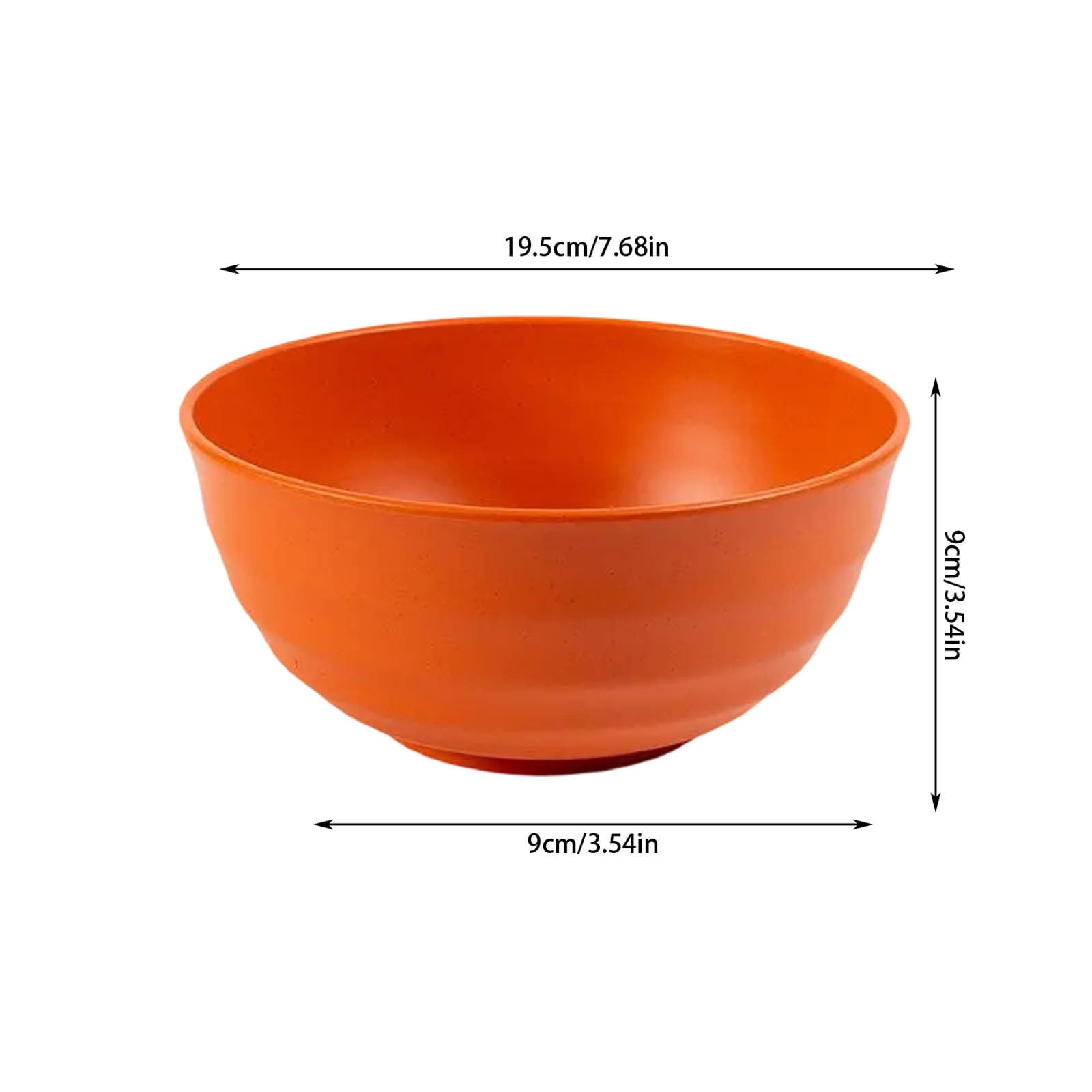 Kdkad Serviceable Plastic Cereal Bowls - Large Dishwasher-Safe Shatterproof Bowls for Soup, Salad & Snacks | V1189-WXFWAL-20260326-02227