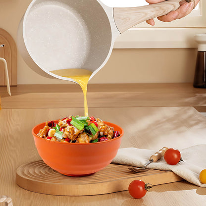 Kdkad Serviceable Plastic Cereal Bowls - Large Dishwasher-Safe Shatterproof Bowls for Soup, Salad & Snacks | V1189-WXFWAL-20260326-02229
