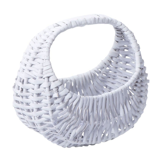 Darzheoy Wicker Basket with Handle, Wicker Shopping Basket, Picnic Baskets, Wicker Storage Basket, Rattan V1189-WXFWAL-20260326-02232