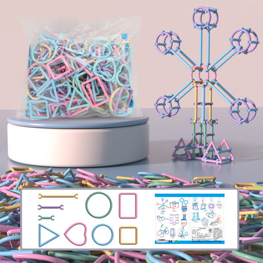 Chmadoxn Building Sticks Construction Toy Kit - Advanced DIY Puzzle for Kids & Teens, Creative Engineering V1189-WXFWAL-20260326-02233