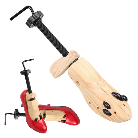 Darzheoy Shoe Stretcher for Men and Women Professional Shoe Adjustable Width & Length, Size 42-46, Wood V1189-WXFWAL-20260326-02258