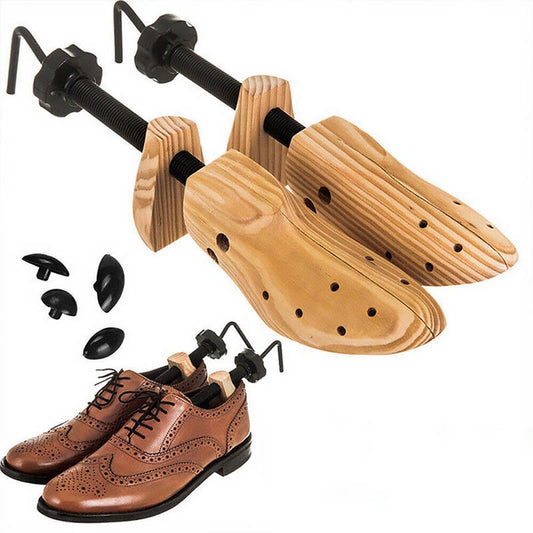 Darzheoy Shoe Stretcher for Men and Women Professional Shoe Adjustable Width & Length, Size 42-46, Wood V1189-WXFWAL-20260326-02259