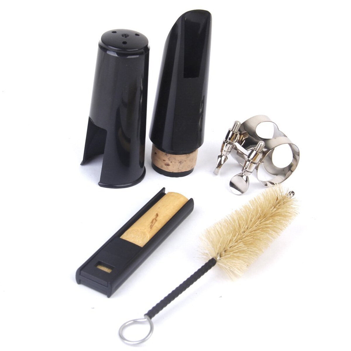 Clarinet Mouthpiece with Cleaning Kit (Black) Black V1189-WXFWAL-20260326-02263