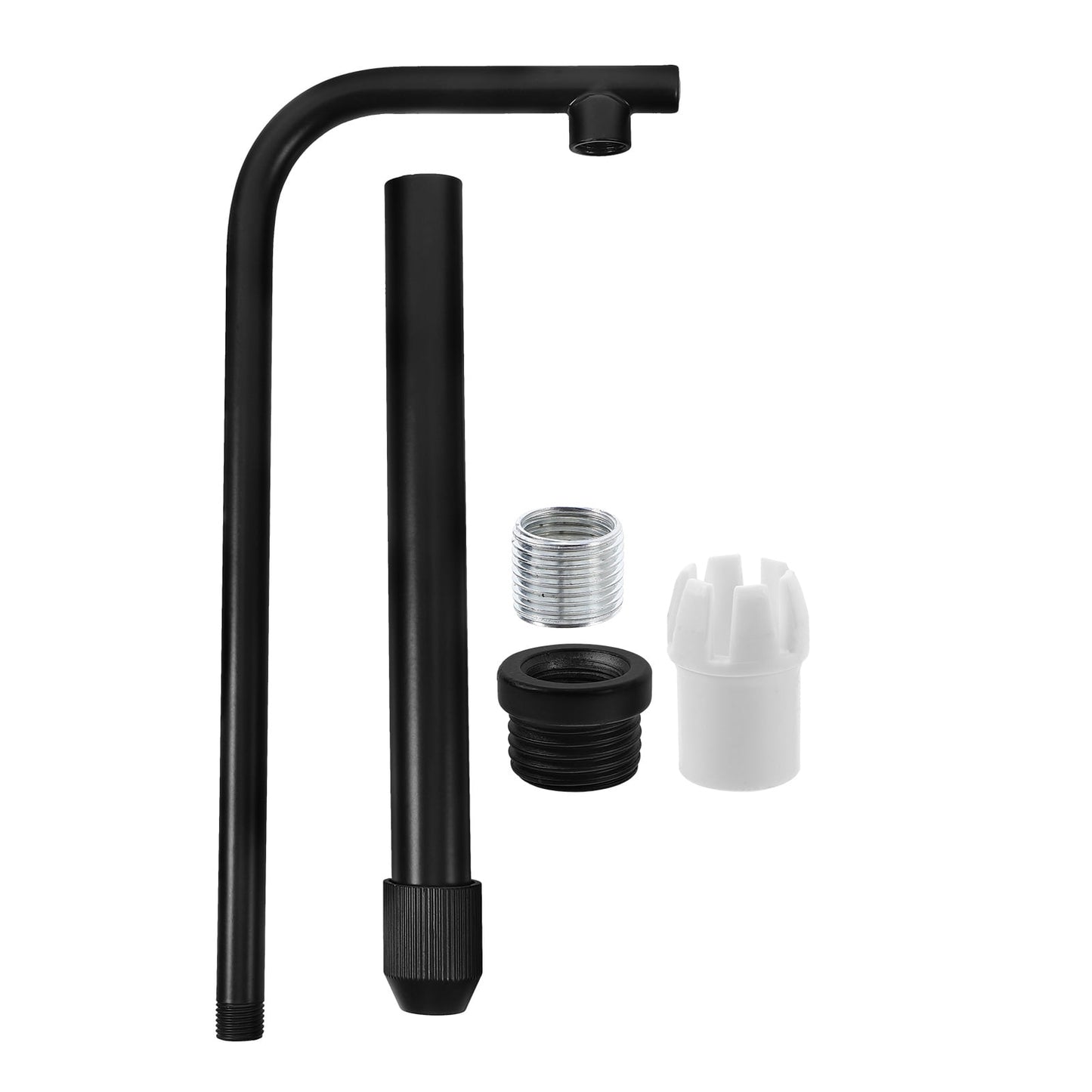 WHAMVOX 1 Set of Threaded Lamp Curved Lighting Fixture Stem Replacement Adjustable Candle Lamp Replacement V1189-WXFWAL-20260326-02270