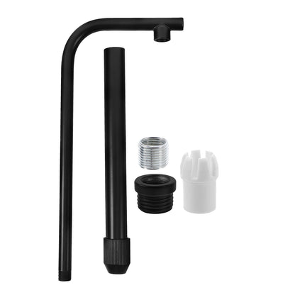 WHAMVOX 1 Set of Threaded Lamp Curved Lighting Fixture Stem Replacement Adjustable Candle Lamp Replacement V1189-WXFWAL-20260326-02270
