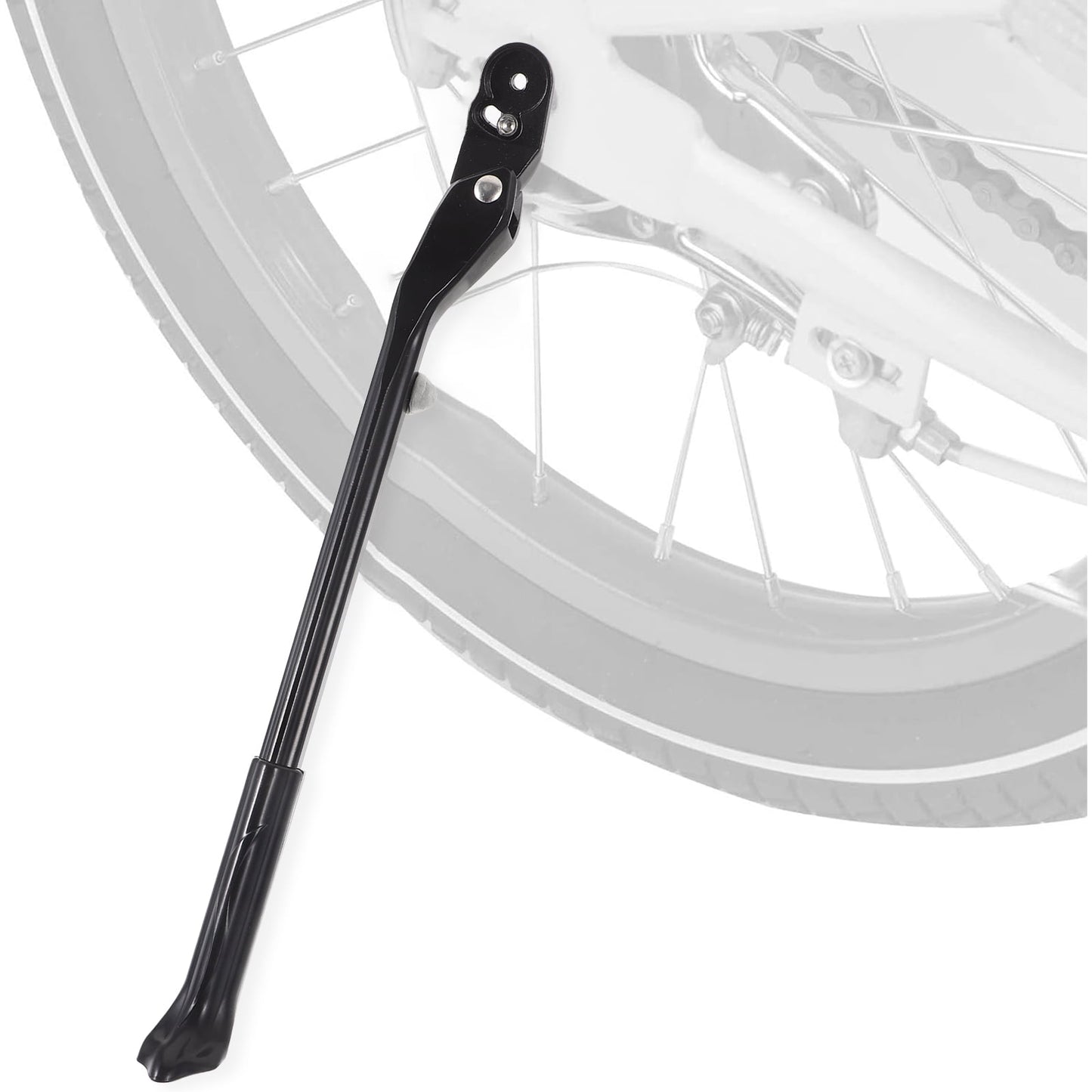 WHAMVOX Adjustable Rear Kickstand for Mountain Bikes Rack Support Black V1189-WXFWAL-20260326-02276