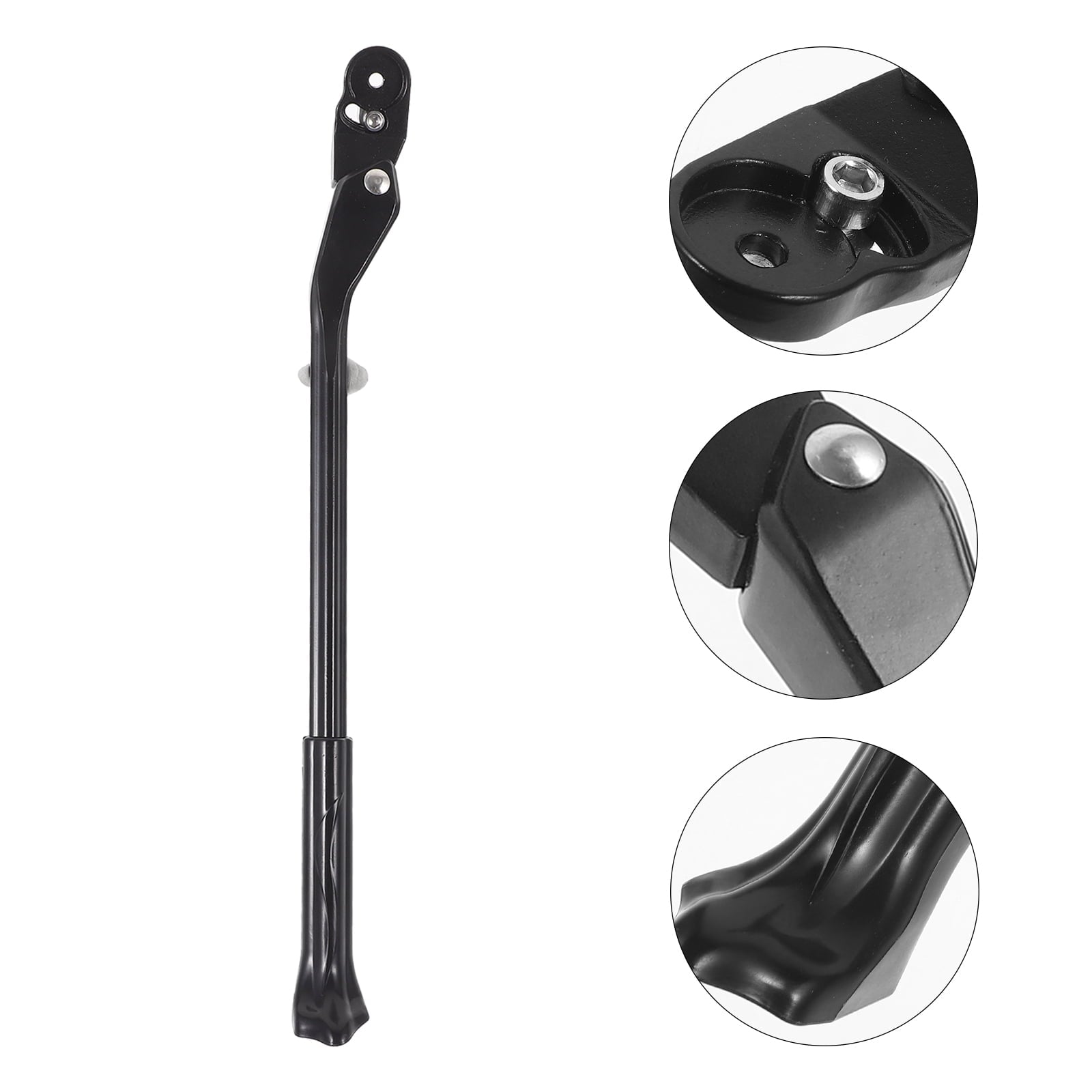WHAMVOX Adjustable Rear Kickstand for Mountain Bikes Rack Support Black V1189-WXFWAL-20260326-02276