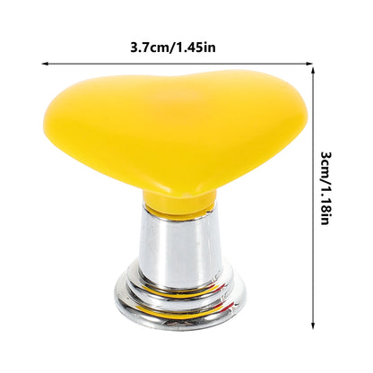 HOOWIFFY Toilet Tank Button Handle Set, Plastic Replacement, Creative Design, 4 Pieces V1189-WXFWAL-20260326-02281