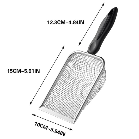 Darzheoy Beach Mesh Shovel for Shell Collecting, Kids Filter Sand Scooper for Picking Up Shells, Shark Tooth V1189-WXFWAL-20260326-02283