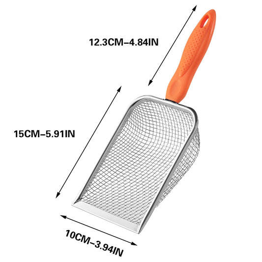Darzheoy Beach Mesh Shovel for Shell Collecting, Kids Filter Sand Scooper for Picking Up Shells, Shark Tooth V1189-WXFWAL-20260326-02286
