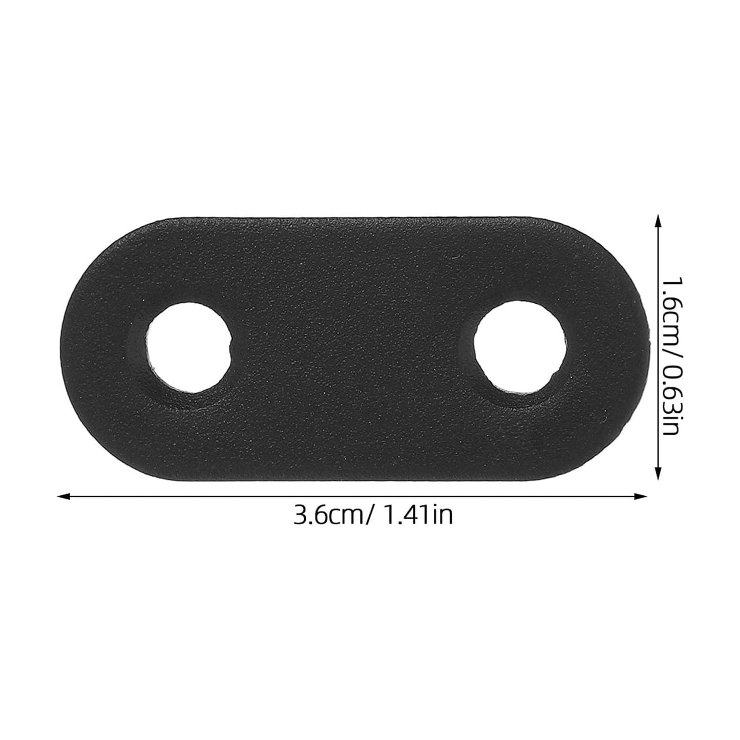 WHAMVOX 16 Sets Flat Corner Braces Straight Mending Plates Metal Fixing Corner Brace with Screws V1189-WXFWAL-20260326-02289