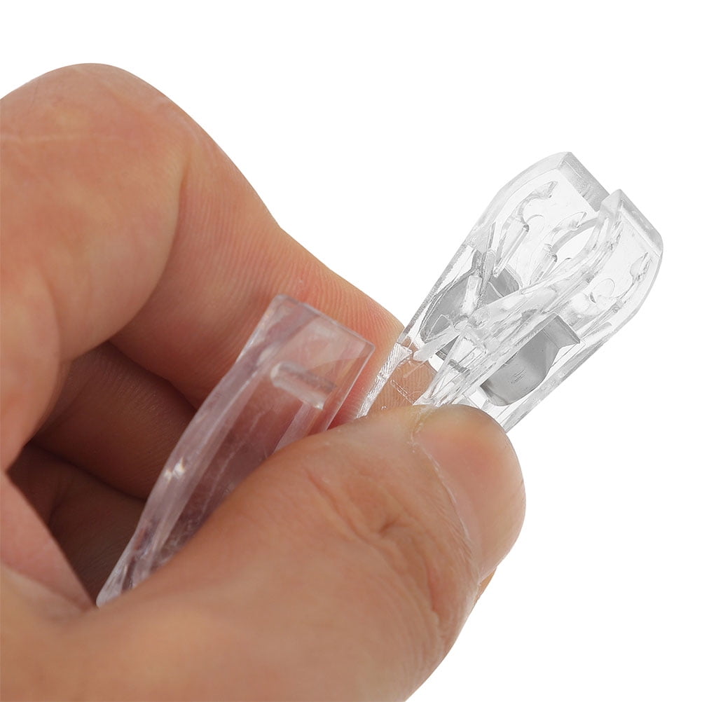 WHAMVOX 16 Pcs Name Tag Clips for Badges Holder with Display Transparent V1189-WXFWAL-20260326-02292
