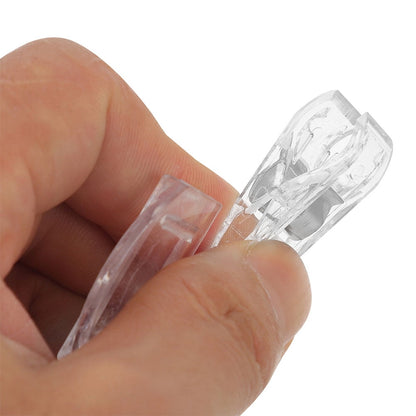 WHAMVOX 16 Pcs Name Tag Clips for Badges Holder with Display Transparent V1189-WXFWAL-20260326-02292