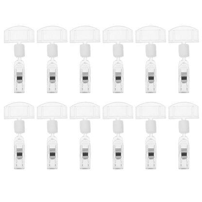 WHAMVOX 16 Pcs Name Tag Clips for Badges Holder with Display Transparent V1189-WXFWAL-20260326-02292