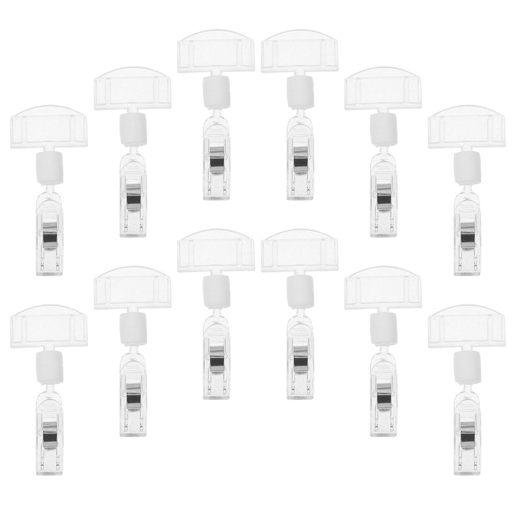 WHAMVOX 16 Pcs Name Tag Clips for Badges Holder with Display Transparent V1189-WXFWAL-20260326-02292
