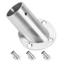 WHAMVOX 4 Pcs Closet Rod Brackets Angled Clothes Rail 6.60X5.20X5.20CM Silver V1189-WXFWAL-20260326-02297