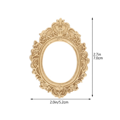 WHAMVOX 10 Pcs Golden Photo Frame Mini Vintage Picture Frames Antique V1189-WXFWAL-20260326-02298