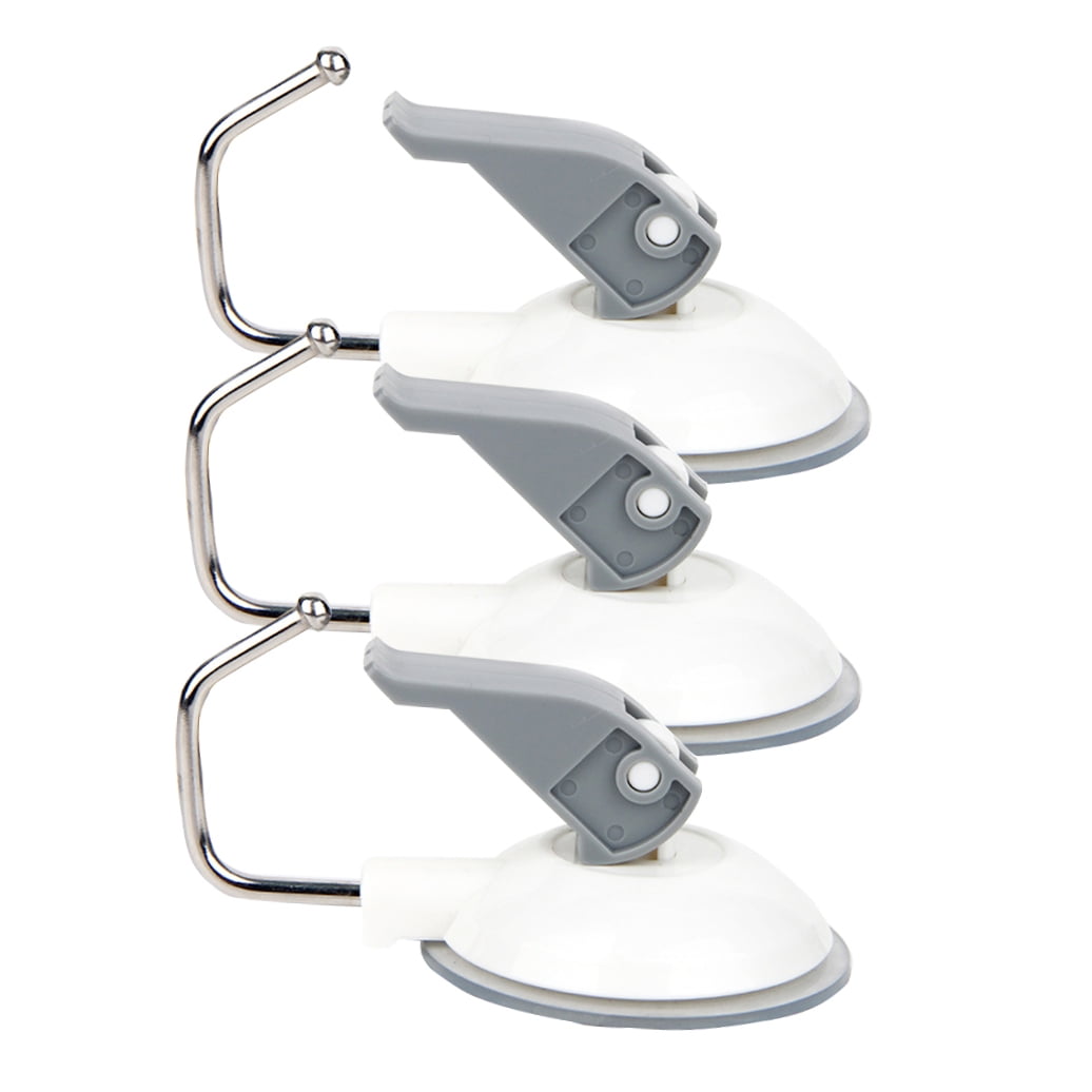 WHAMVOX 3 Pcs Suction Cup Hook Multi-purpose Heavy Duty Hanger V1189-WXFWAL-20260326-02302