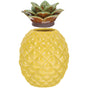 WHAMVOX Yellow Pineapple Tea Cookie Jar Storage Container for Fruit and Travel Kitchen Use V1189-WXFWAL-20260326-02309