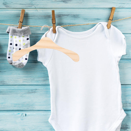 WHAMVOX 10 Pcs Mini Wooden Clothes Rack Hangers Clothing Kids Toys Baby V1189-WXFWAL-20260326-02313