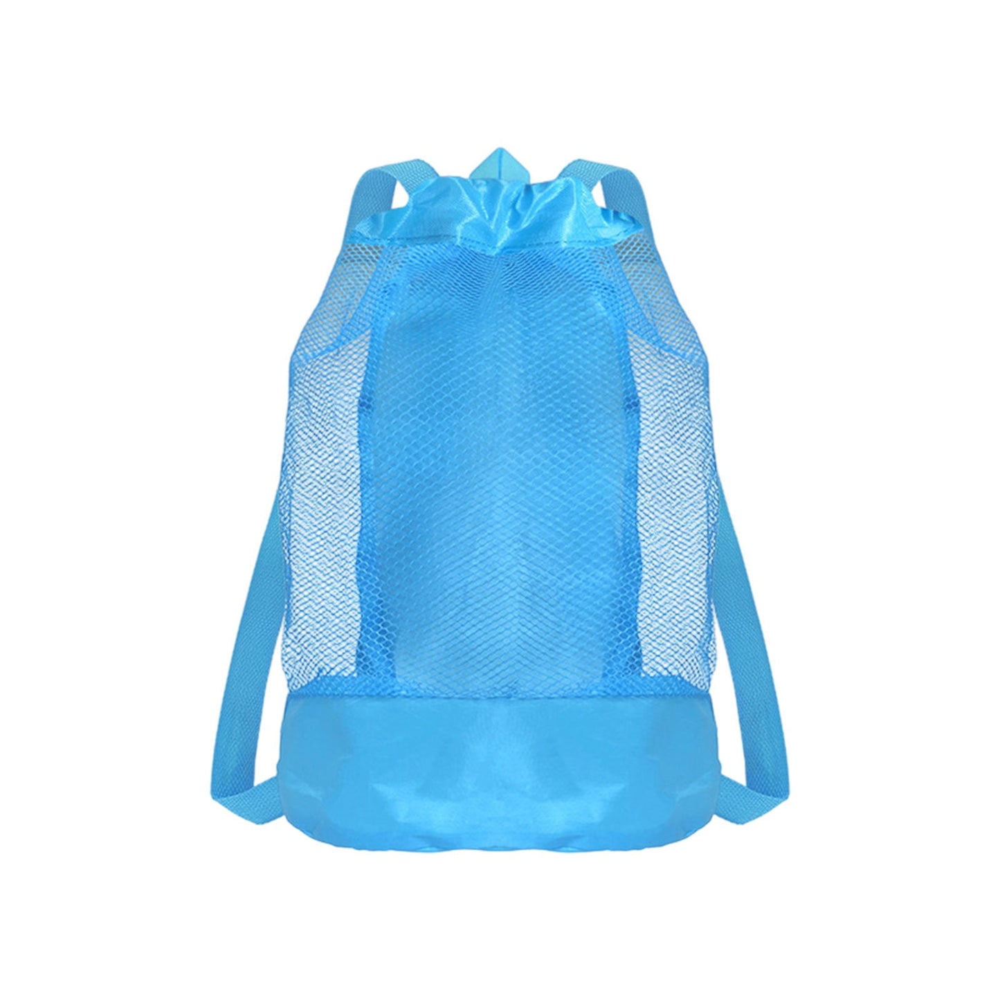 Darzheoy Swim Bag Mesh Drawstring Backpack Beach Backpack for Swimming, Gym, and Workout Gear Blue V1189-WXFWAL-20260326-02328