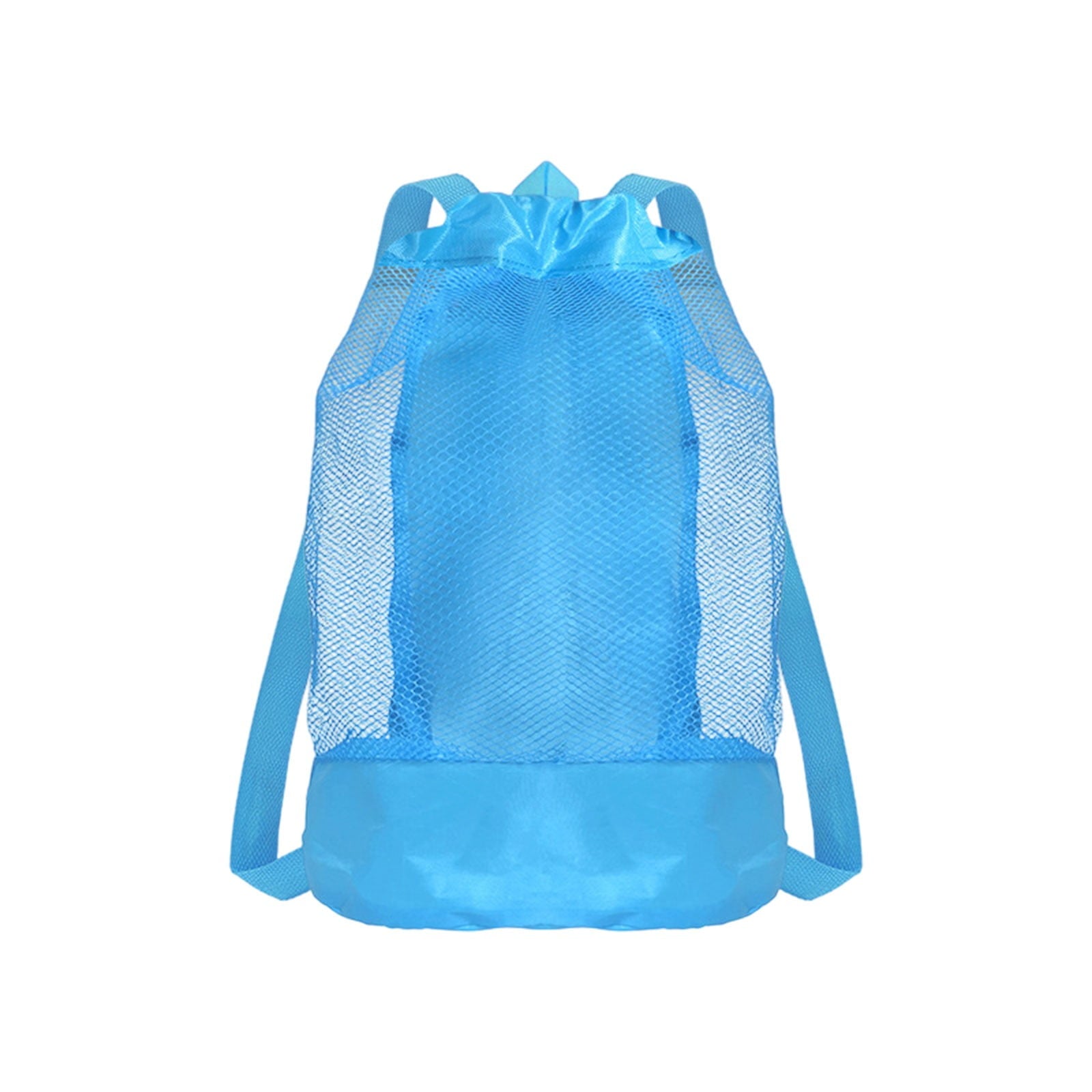 Darzheoy Swim Bag Mesh Drawstring Backpack Beach Backpack for Swimming, Gym, and Workout Gear Blue V1189-WXFWAL-20260326-02328